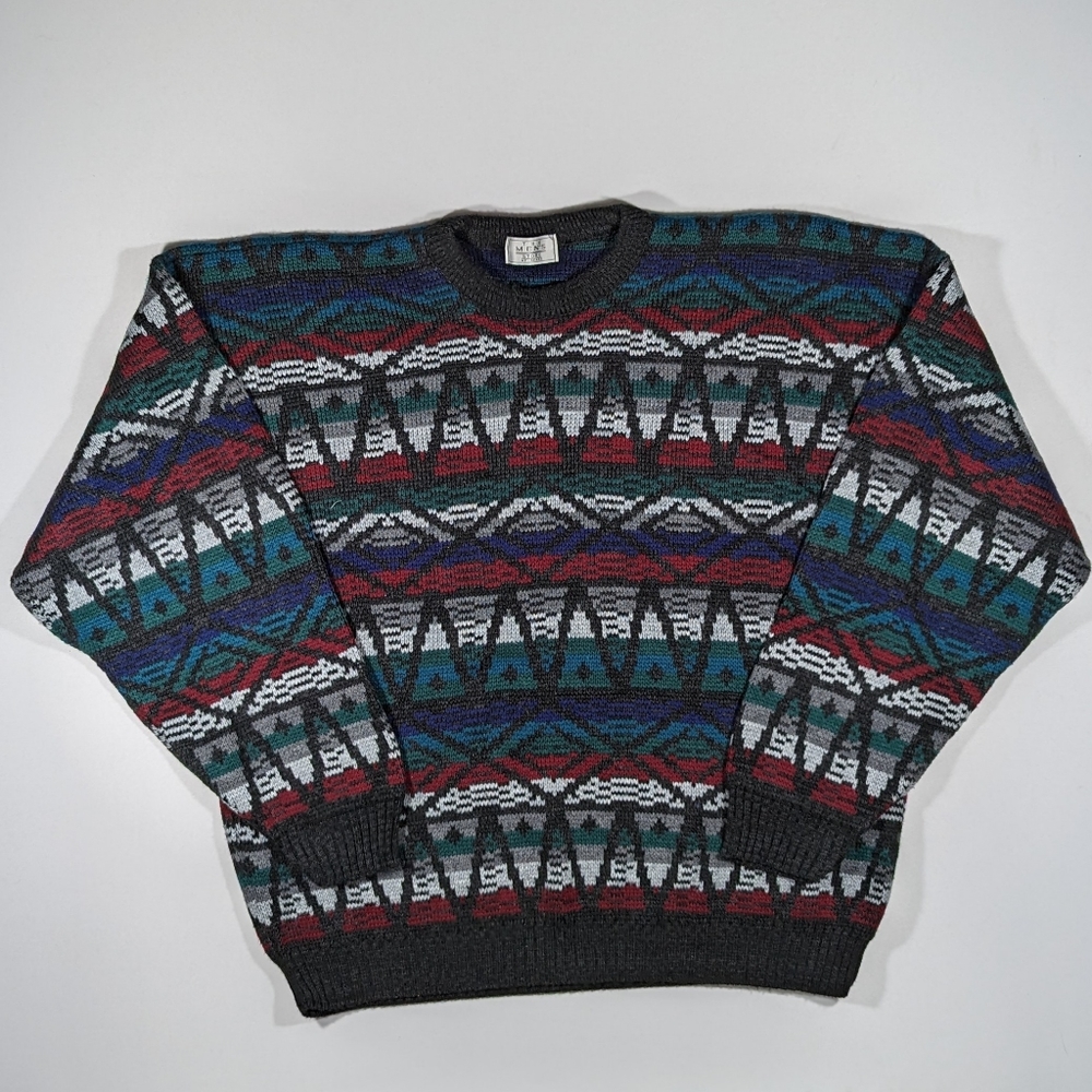 Vintage Sears The Men's Store Sweater Size XL 90s Pullover Acrylic Crewneck